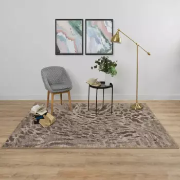 Ковер полиамид Нева тафт Сити Тезеро 1734 140x200 см цвет бежевый