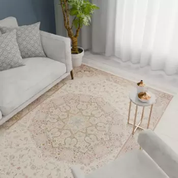 Ковер полиэстер Anisa 150x225 см цвет кремовый