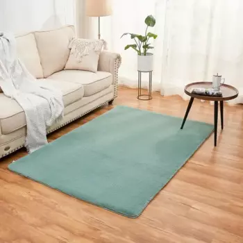 Ковер полиэстер Bingo 120x180 см цвет мятный