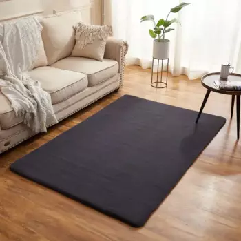 Ковер полиэстер Bingo 120x180 см цвет темно-серый