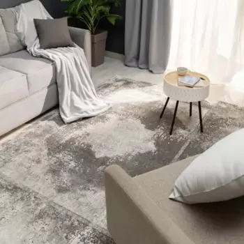 Ковер полиэстер Granada 34334 120x180 см цвет серый