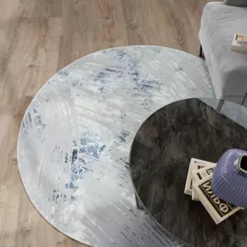 Ковер полиэстер Inspire Breeze 5949A круг 160 см цвет бежевый