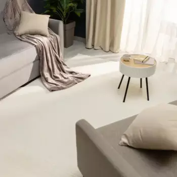 Ковер полиэстер Ribera 01800A 160x230 см цвет белый