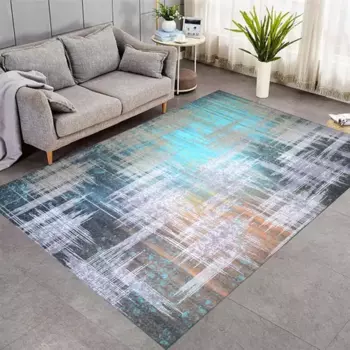 Ковер полиэстер Шенил Дижитал 02202 100x150 см цвет разноцветный