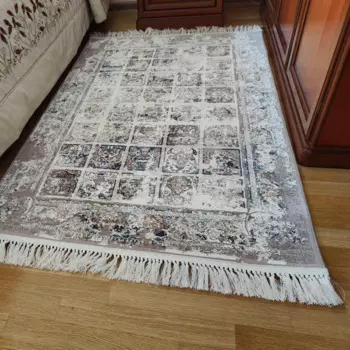 Ковер полиэстер VNDM007 250x350 см цвет бежевый