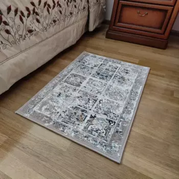 Ковер полиэстер VNDM007 50x80 см цвет бежевый