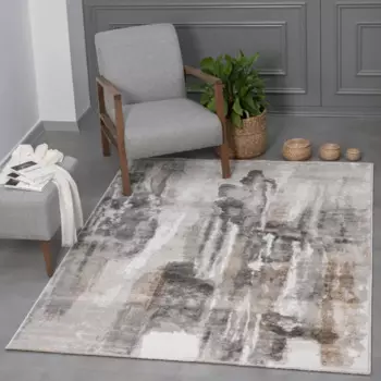 Ковер полипропилен Donna E4837 300x400 см цвет серый