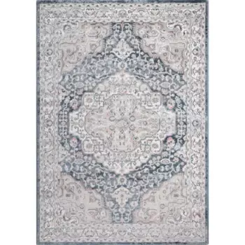 Ковер полипропилен Donna HG227 300x400 см цвет черно-серый