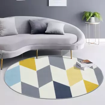 Ковер полипропилен Inspire Oasis 83404_22 круг 133 см