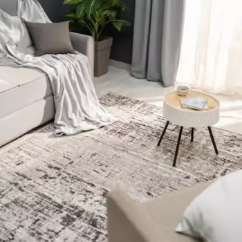 Ковер полипропилен Скай L031 80x150 см цвет серый