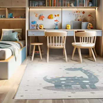 Ковер Призма 150x230 см полипропилен LM20 цвет серый