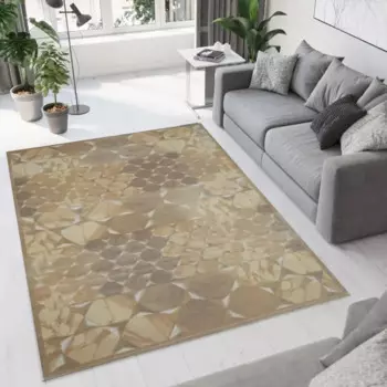 Ковер Рим 120x180 см вискоза 1025J цвет серый