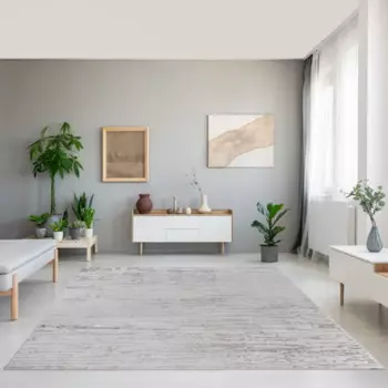 Ковер Teodor 200x300 см хлопок 6503А цвет серый