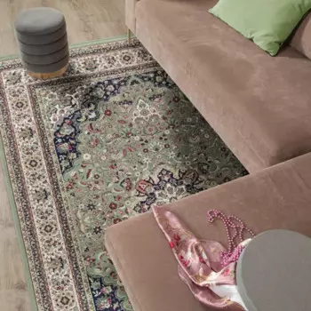 Ковер вискоза Isphahan 77801 Green 160x230 см цвет зеленый
