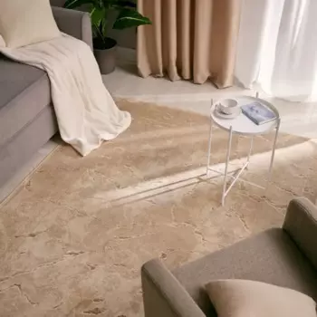 Ковер вискоза Рим 1047W 120x180 см цвет бежевый