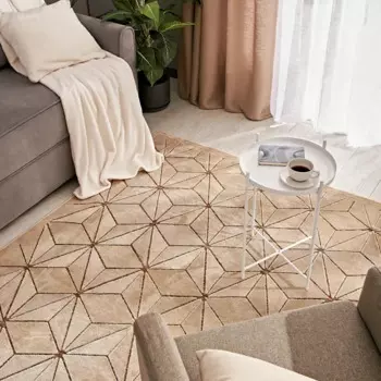 Ковер вискоза Рим 1072J 195x280 см цвет бежевый