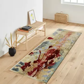 Ковер вискоза Симфония 425 Z 75x150 см, цвет бежевый