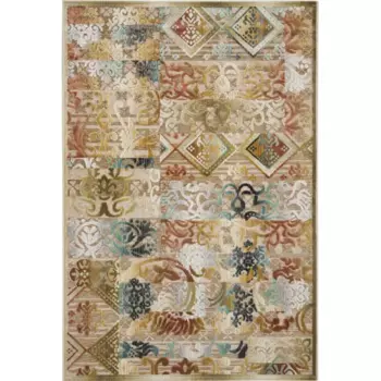 Ковер вискозаСимфония/28X 195x280 см цвет мультиколор