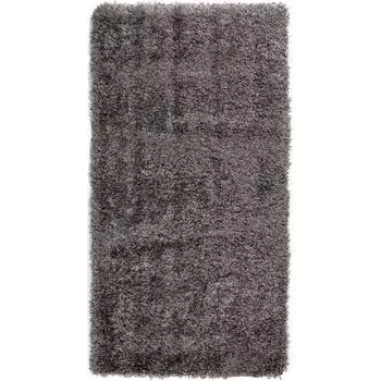 Ковёр Crystal 51GMG, 0.8х1.5 м, цвет тёмно-серый