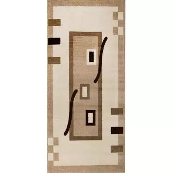 Ковёр Fiesta 97501_12 1х2 м полипропилен цвет бежевый