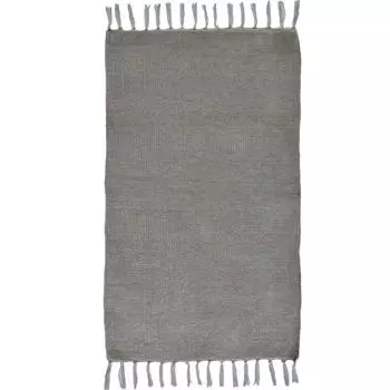 Коврик декоративный хлопок Inspire Manoa 50x80 см цвет серый