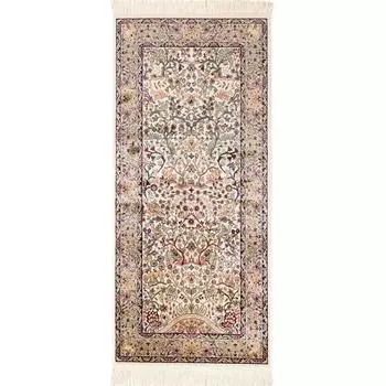 Ковер вискоза Isphahan 77806I 65x135 см цвет бежевый