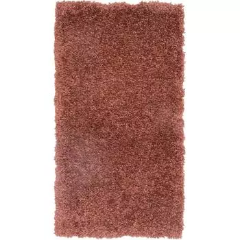Ковёр полипропилен Шагги Тренд L001 80x150 см, цвет терракотовый