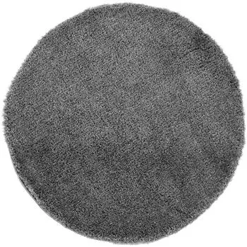 Ковёр Ribera 0.8x0.8 м цвет тёмно-серый