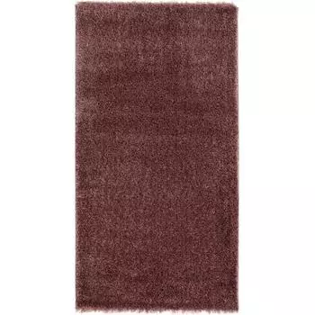 Ковёр Ribera 0.8x1.5 м цвет тёмно-розовый