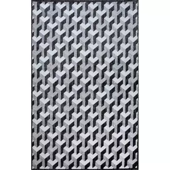 Ковер вискоза Рим 703X 195x280 см цвет черный