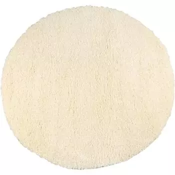 Ковёр «Шагги Тренд» L001, d 1.5 м, цвет кремовый