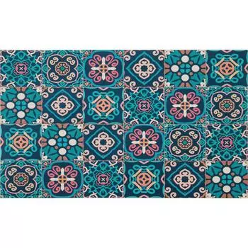 Коврик Bolt «Плитка» 59x98 см, ПВХ, цвет зелёный