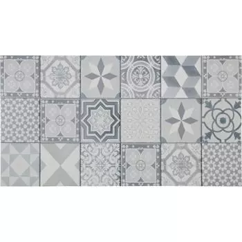 Коврик Bolt «Плитка» 65x120 см, ПВХ, цвет серый