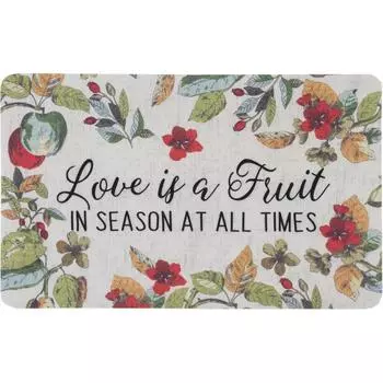 Коврик «Цветы» 50x80 см, полиэстер