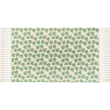 Коврик D5, 60x90 см, хлопок, цвет серый