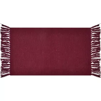 Коврик декоративный хлопок Solid Mat JBT-001-06 50x80 см цвет красный
