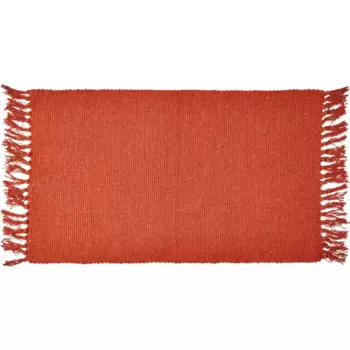 Коврик декоративный хлопок Solid Mat JBT-001-02 50x80 см цвет оранжевый