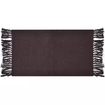 Коврик декоративный хлопок Solid Mat JBT-001-09 50x80 см цвет коричневый