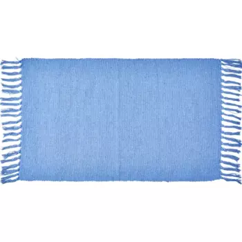 Коврик декоративный хлопок Solid Mat JBT-001-03 50x80 см цвет синий