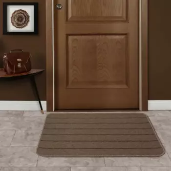 Коврик декоративный полипропилен Родди 017 80x120 см цвет коричневый