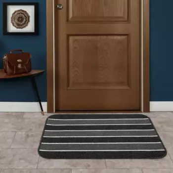 Коврик декоративный полипропилен Родди 078 80x120 см цвет серый