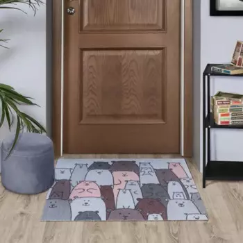 Коврик декоративный ПВХ Dabar Мишки 153 60x90 см