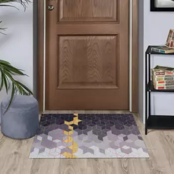 Коврик декоративный ПВХ Dabar Соты 146 60x90 см