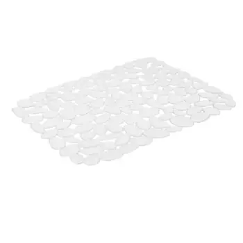 Коврик для мойки 30x40 см ПВХ цвет прозрачный