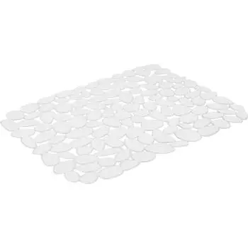 Коврик для мойки Delinia 40x30.5 см силикон цвет прозрачный