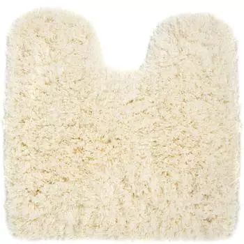 Коврик для туалета 55х55 см цвет белый