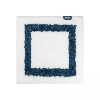 Коврик для туалета Fixsen Presto 50x50 см цвет бело-синий