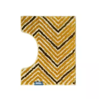 Коврик для туалета Fixsen Rumba FX-3005Y-U 40x50 см цвет жёлтый