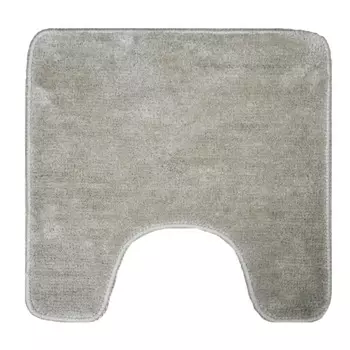 Коврик для туалета Presto 45x45 см цвет темно-серый