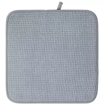 Коврик для туалета Swensa Slot 50x50 см цвет серый